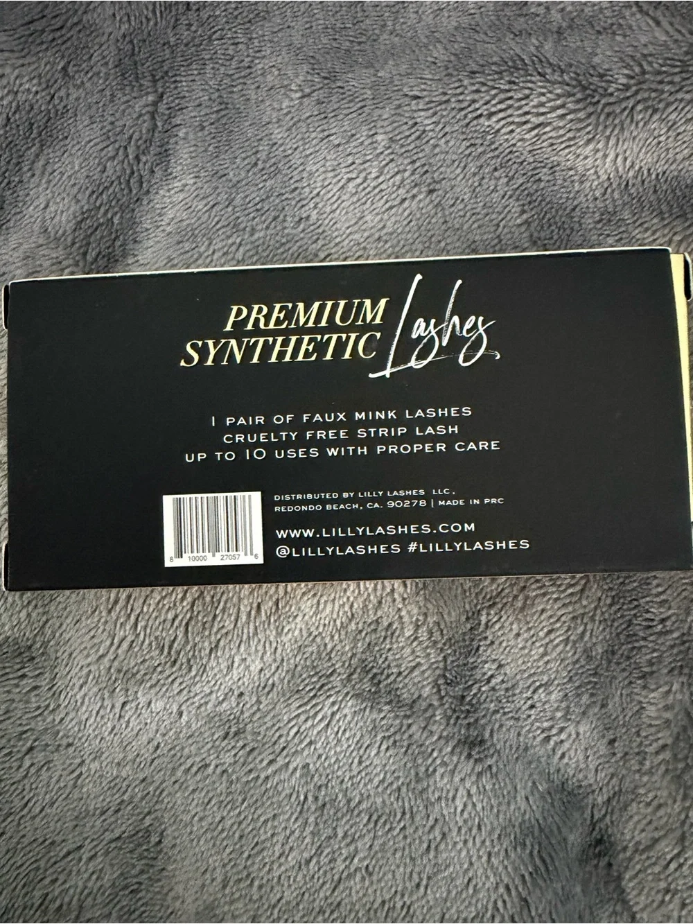 Lilly Lashes - premium synthetic Lashes (Boston)